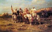 Arab or Arabic people and life. Orientalism oil paintings  355 unknow artist